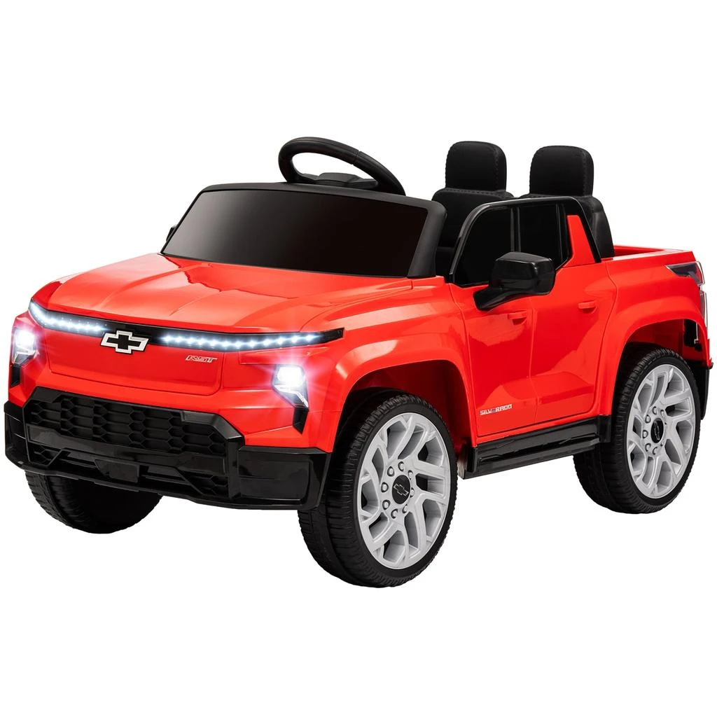 BreeBe 12V Chevrolet Silverado EV RST Licensed Kids Ride On Car with Parent Remote