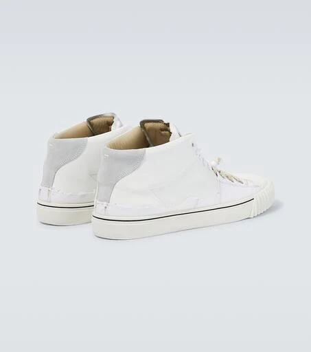 MAISON MARGIELA New Evolution leather high-top sneakers 6