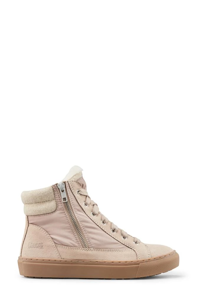 Cougar Waterproof High Top Sneaker with Faux Shearling Trim 2
