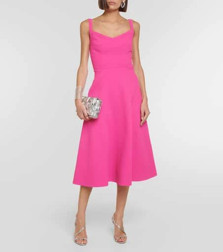 Emilia Wickstead Elvita crêpe midi dress 2