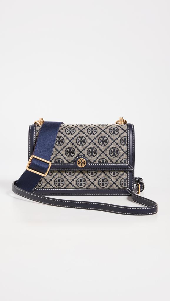 Tory Burch Small T Monogram Jacquard Shoulder Bag