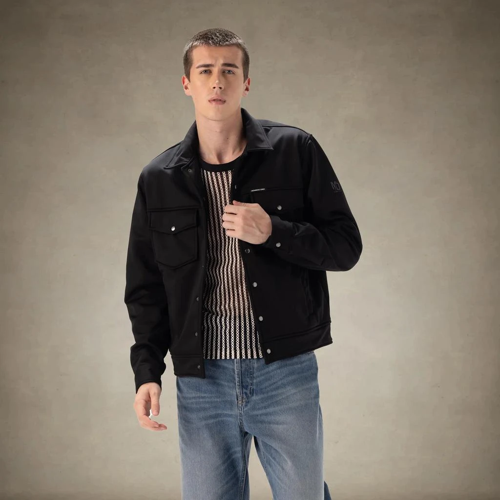 Members Only Men's Soft Shell Shirt Jacket 1
