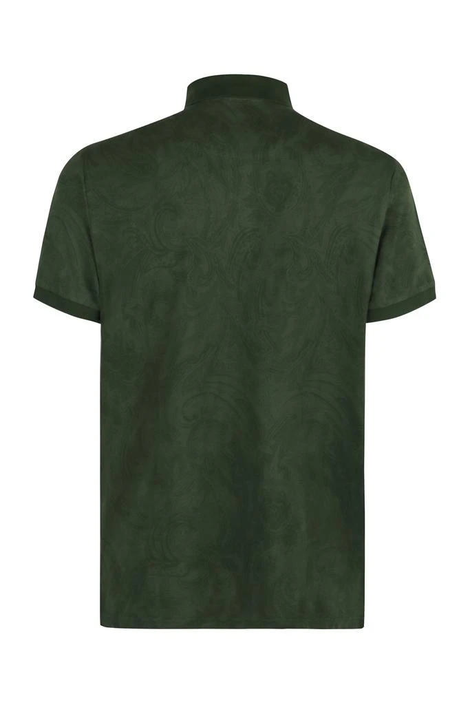 ETRO Logo Jacquard Polo Shirt 2