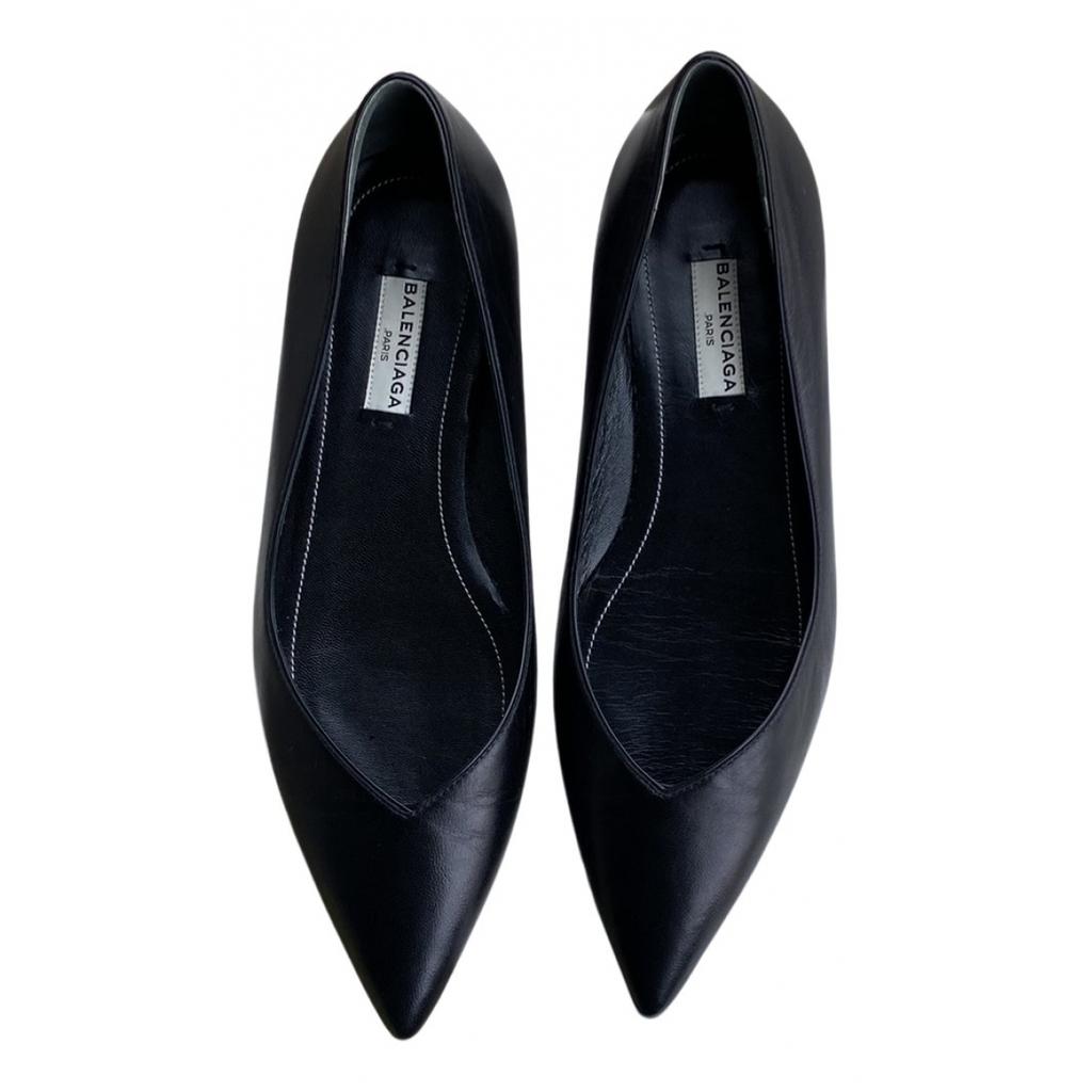 Balenciaga Balenciaga Leather ballet flats