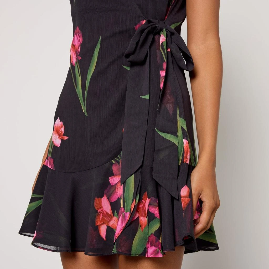 Ted Baker London Ted Baker Fasnia Angel Sleeve Wrap Mini Dress 4