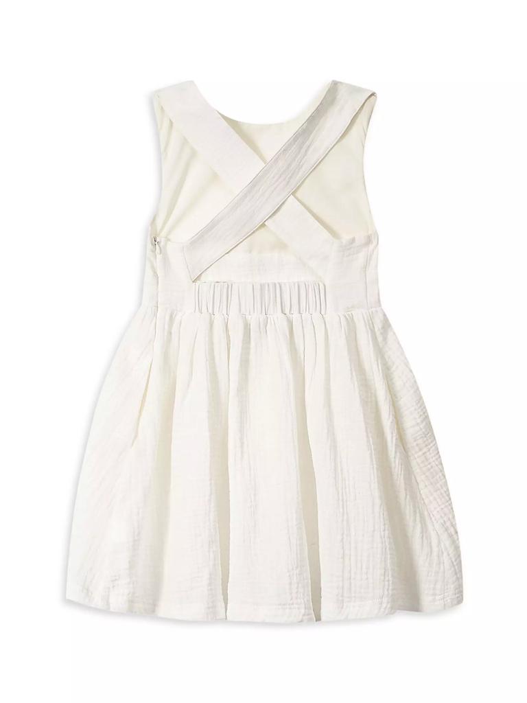 Omamimini Little Girl's & Girl's Gauze Sleeveless Dress