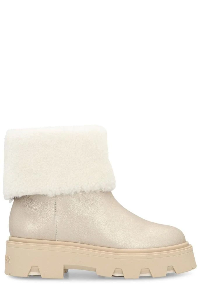 Moncler Moncler Aurea Round-Toe Boots 1