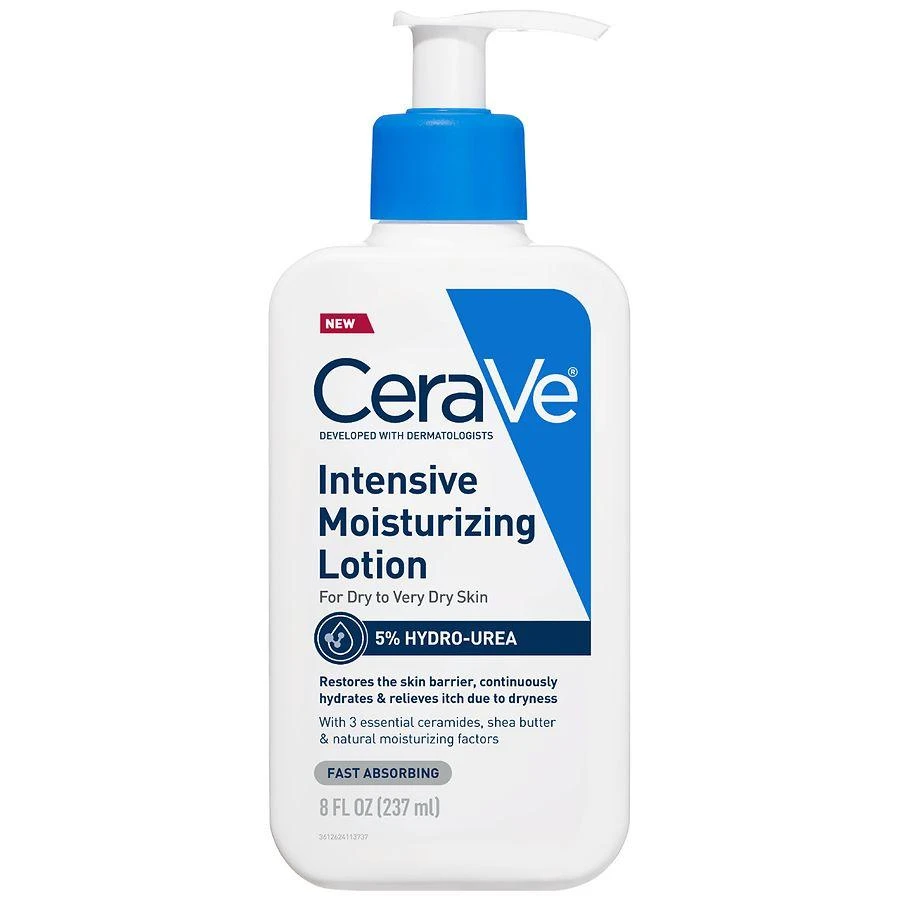 CeraVe Intensive Moisturizing Lotion for Very Dry Skin. Hand, Foot & Body Lotion Fragrance Free 1