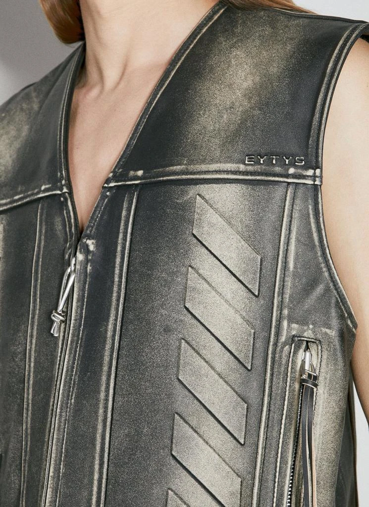 Eytys Eytys Harper Emboss Vintage Leather Vest 3