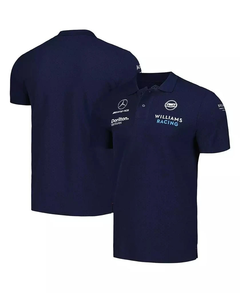 Umbro Men
s Navy Williams Racing CVC Media Polo Shirt 1