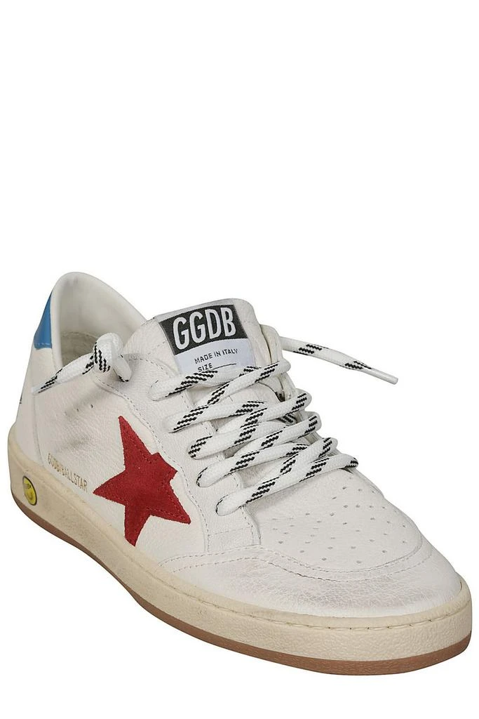 Golden Goose Kids Golden Goose Kids Ball Star-Patch Lace-Up Sneakers 2