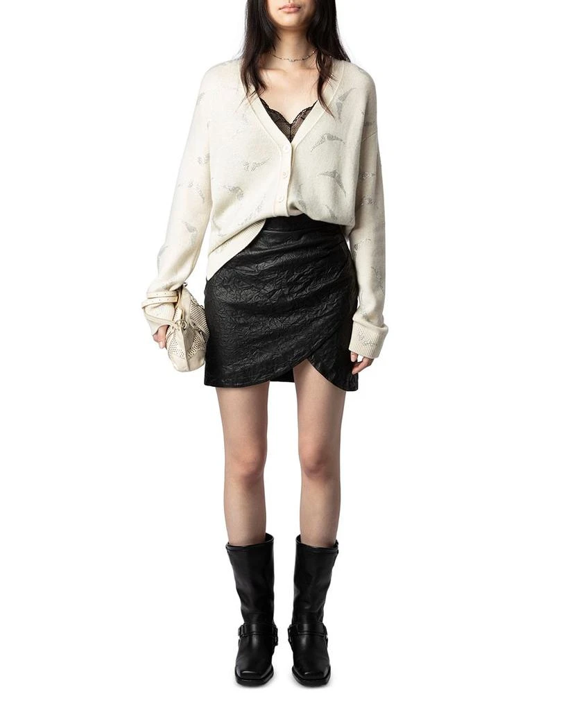 ZADIG 
VOLTAIRE Cashmere Diamante Wing Cardigan 2