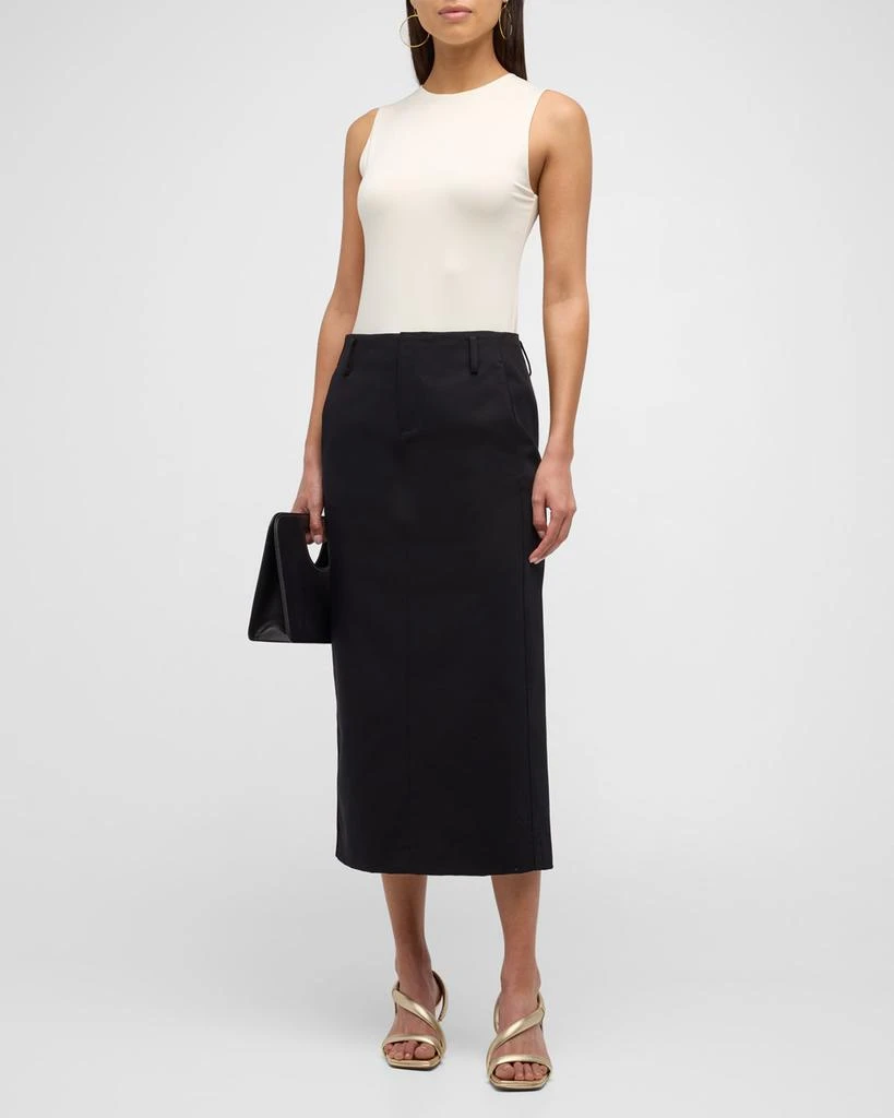 Vince Straight-Fit Midi Trouser Skirt 3