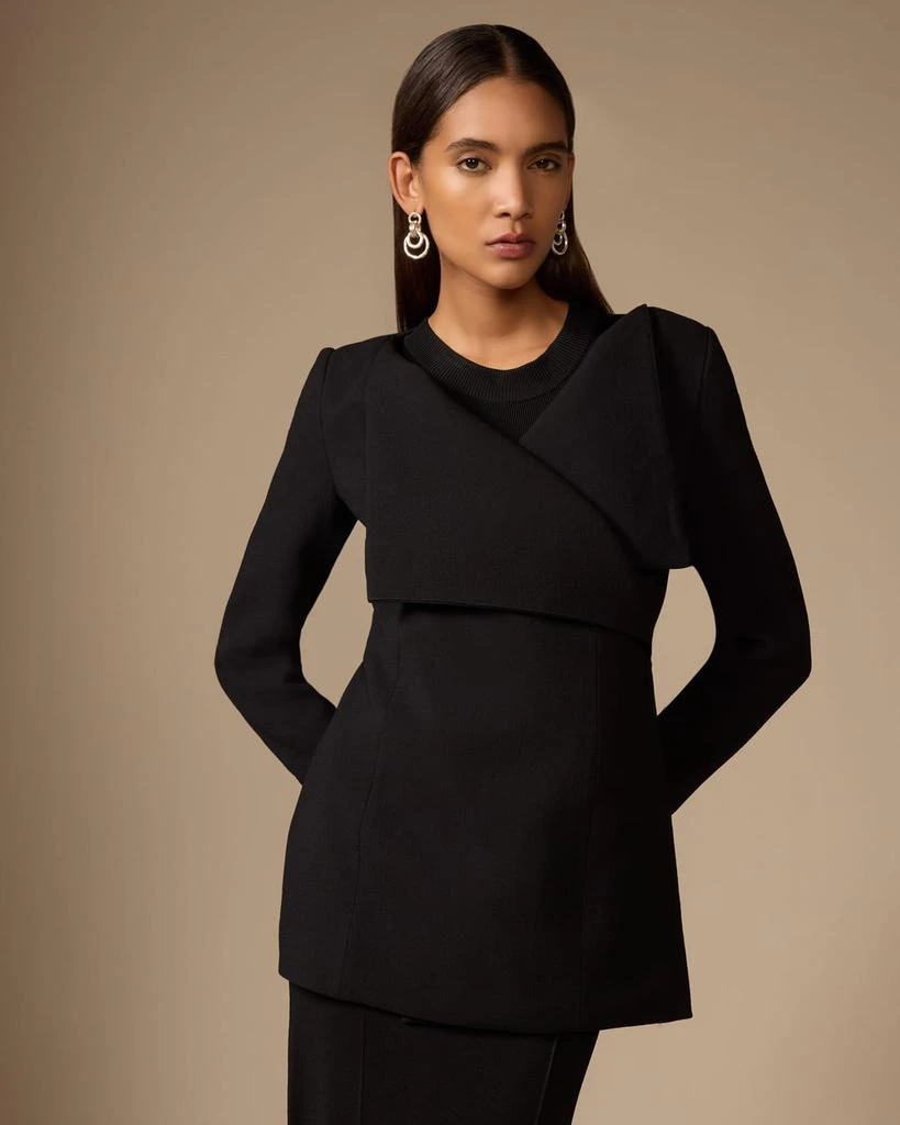 Gabriela Hearst Keir Crepe Tailored Jacket 2