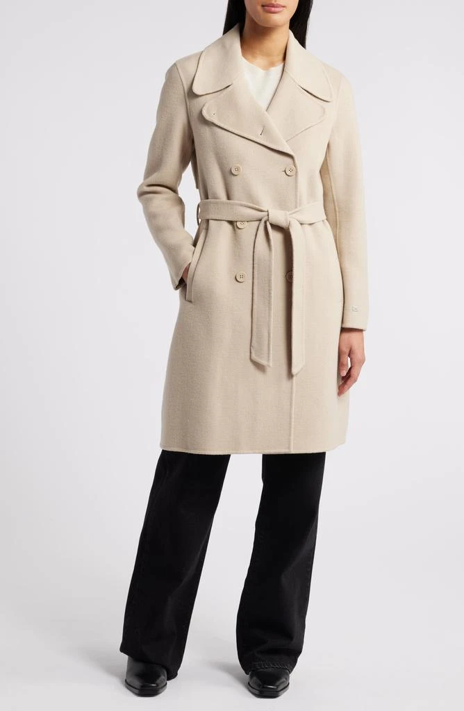 Soia & Kyo Safira Double Breasted Wool Blend Coat 1