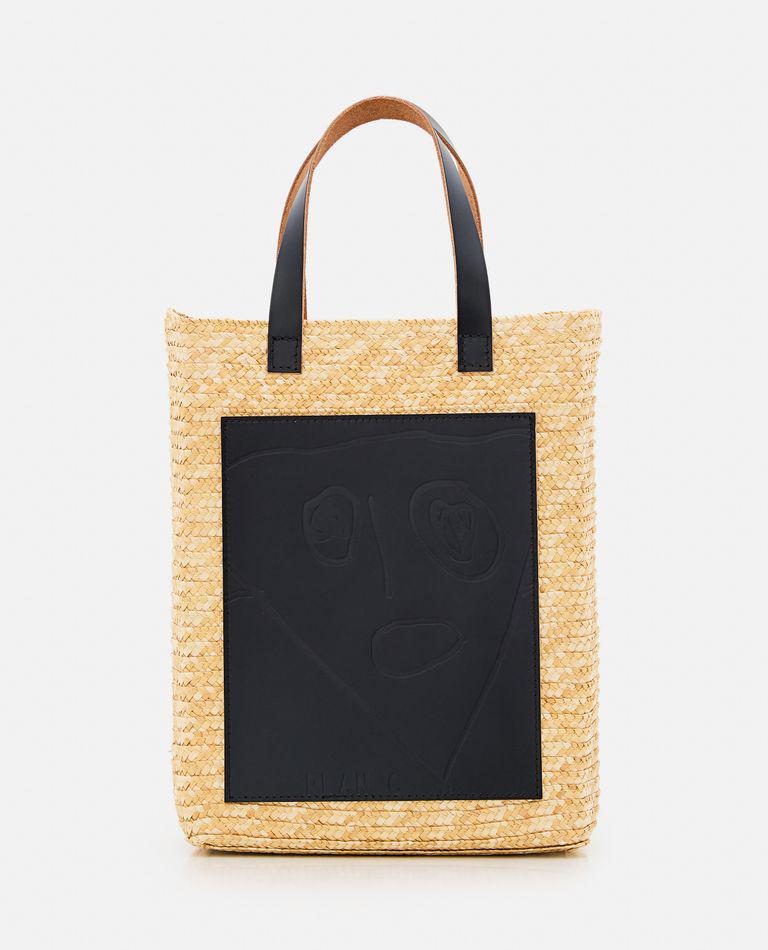 Plan C Straw Medium Shopper