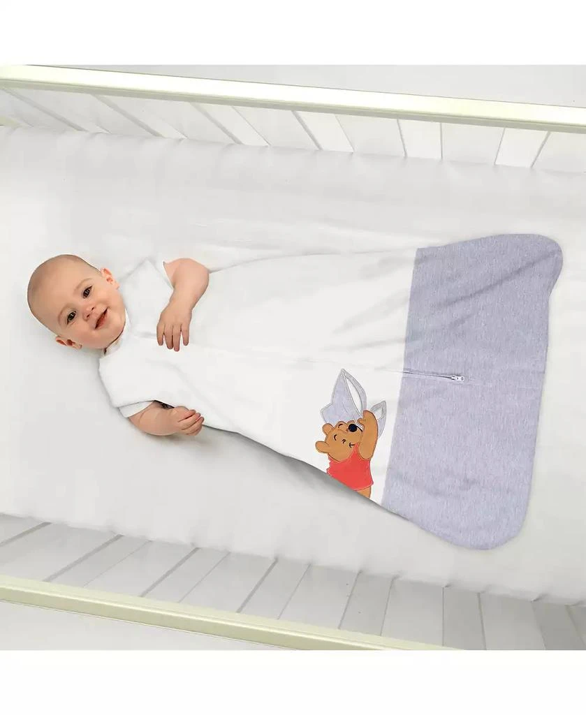 Lambs & Ivy Baby Disney Winnie the Pooh White/Gray Appliqued Cotton ...