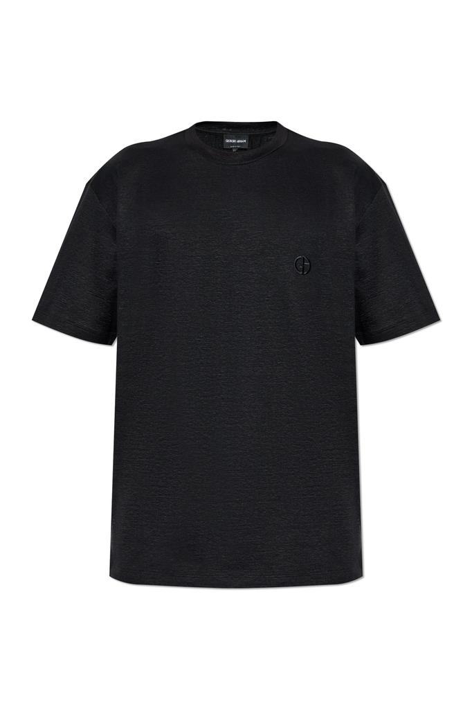 Wooyoungmi Embossed Gradient Logo T-Shirt - T-Shirts