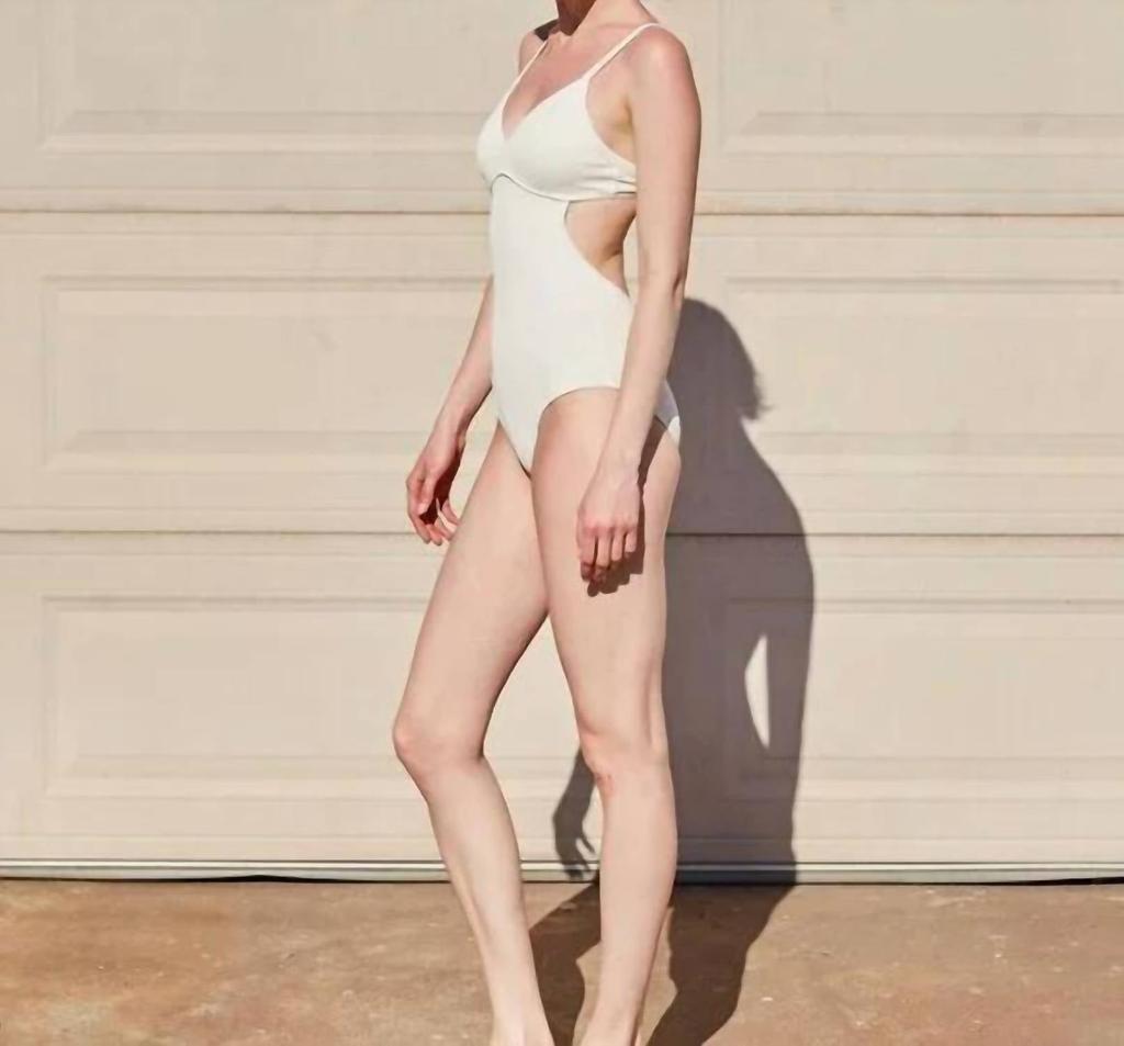 SURFEA Surfea - Women
s Ribbed Monokini Swimsuit