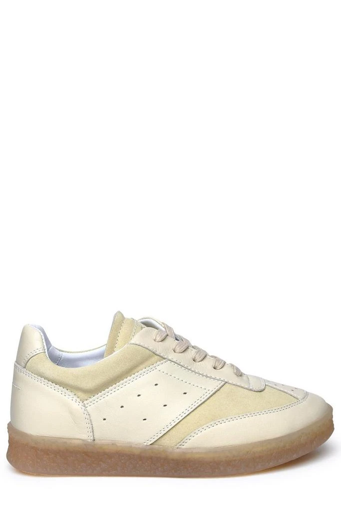 MM6 MM6 Maison Margiela Panelled Lace-Up Sneakers 1
