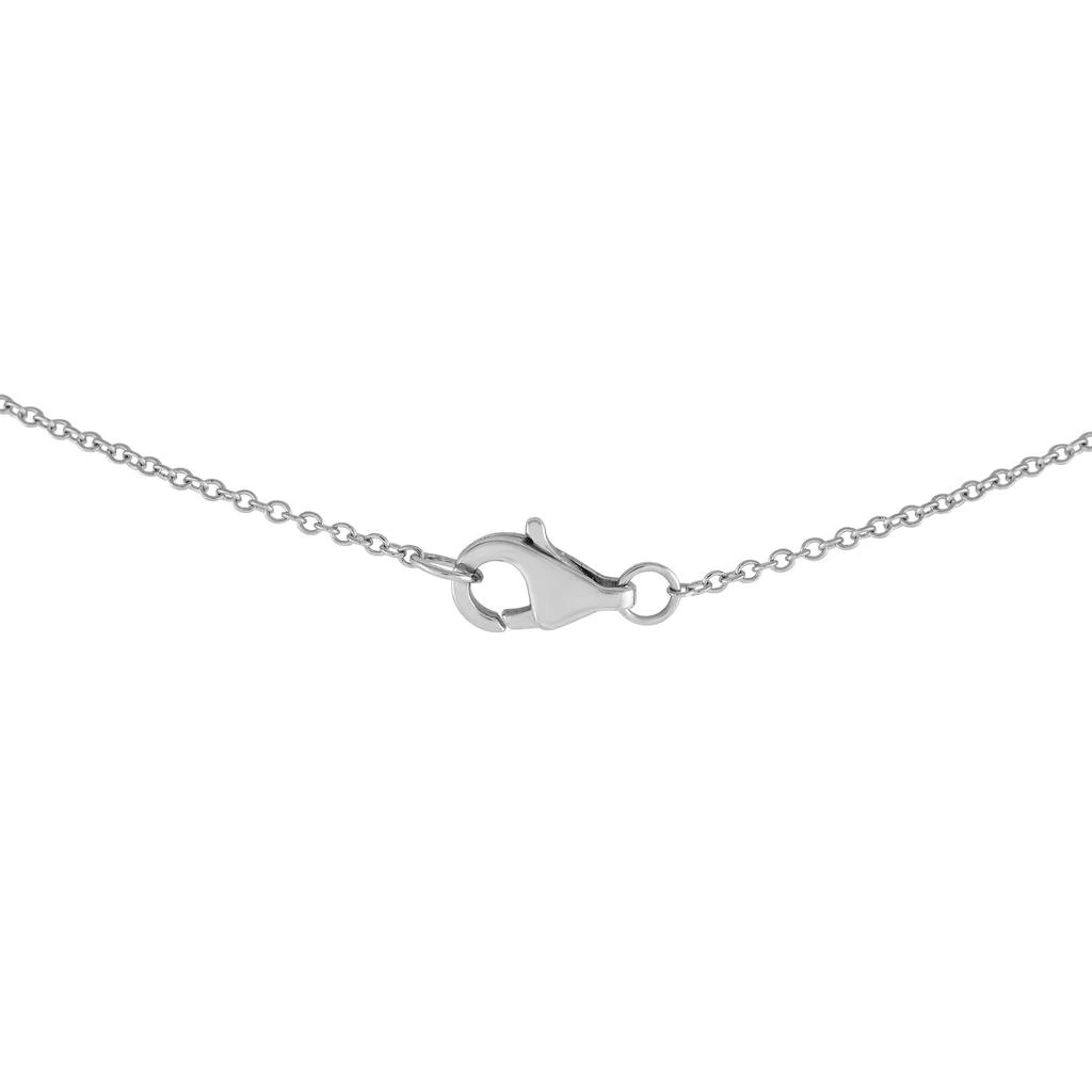 Non Branded 18K White Gold 0.56ct Diamond Butterfly Necklace ANK-18323 3