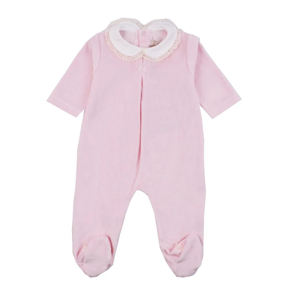 LA STUPENDERIA La Stupenderia Press-Stud Fastened Velvet Bodysuit