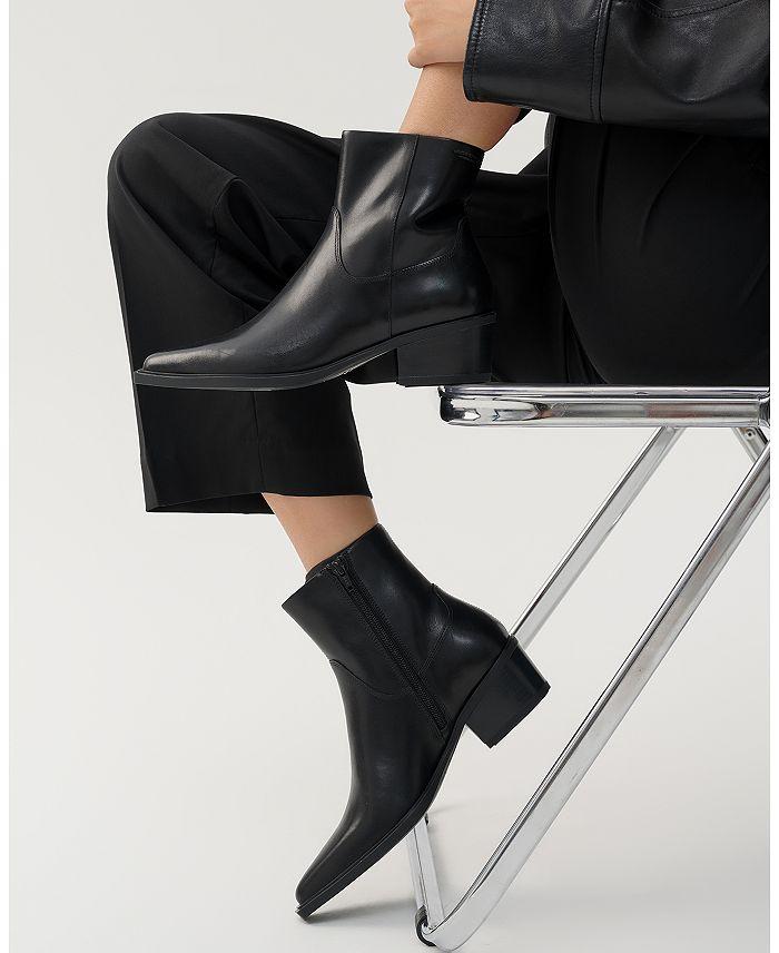 Vagabond Shoemakers Women's Kelsey Pointed Toe Block Heel Ankle Boots