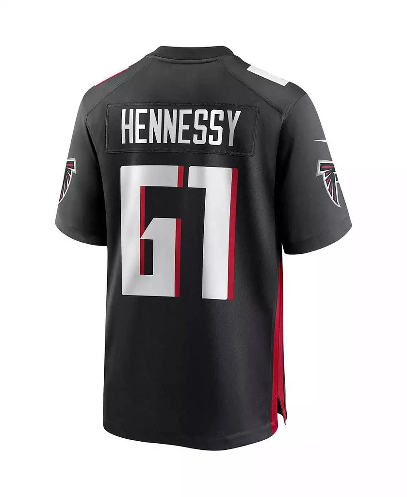 NIKE Men's Matt Hennessy Black Atlanta Falcons Player Game Jersey 3