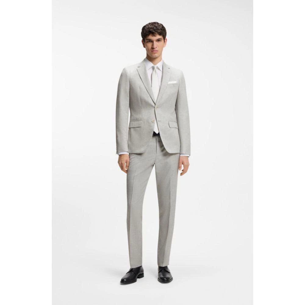 Hugo Boss Two-piece slim-fit suit in cotton and virgin wool 2