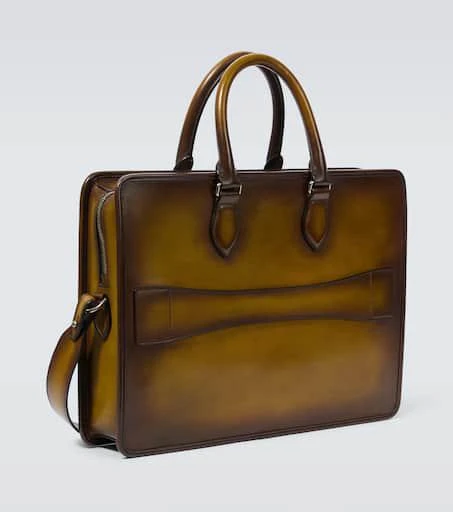 Berluti Un Jour Scritto leather briefcase 5
