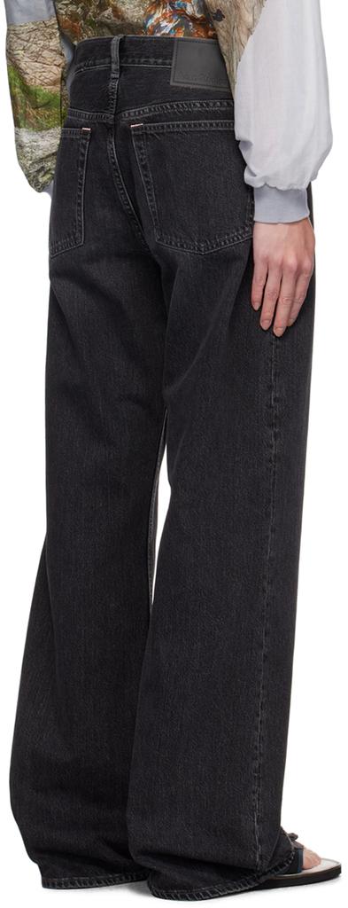Acne Studios Black Loose Fit 2021M Jeans WAIST-US-32x32