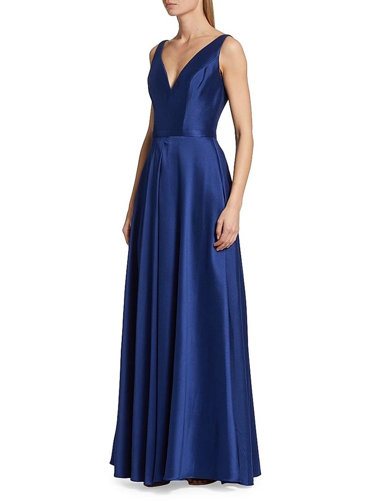 Vera Wang Bride Satin Sleeveless Gown 3