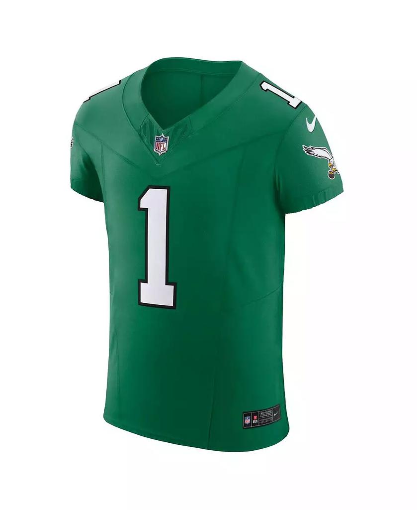NIKE Men's Jalen Hurts Kelly Philadelphia Eagles Alternate Vapor F.U.S.E. Elite Jersey