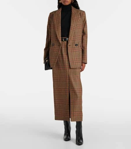 VERONICA BEARD Sevyn plaid virgin wool blazer 2
