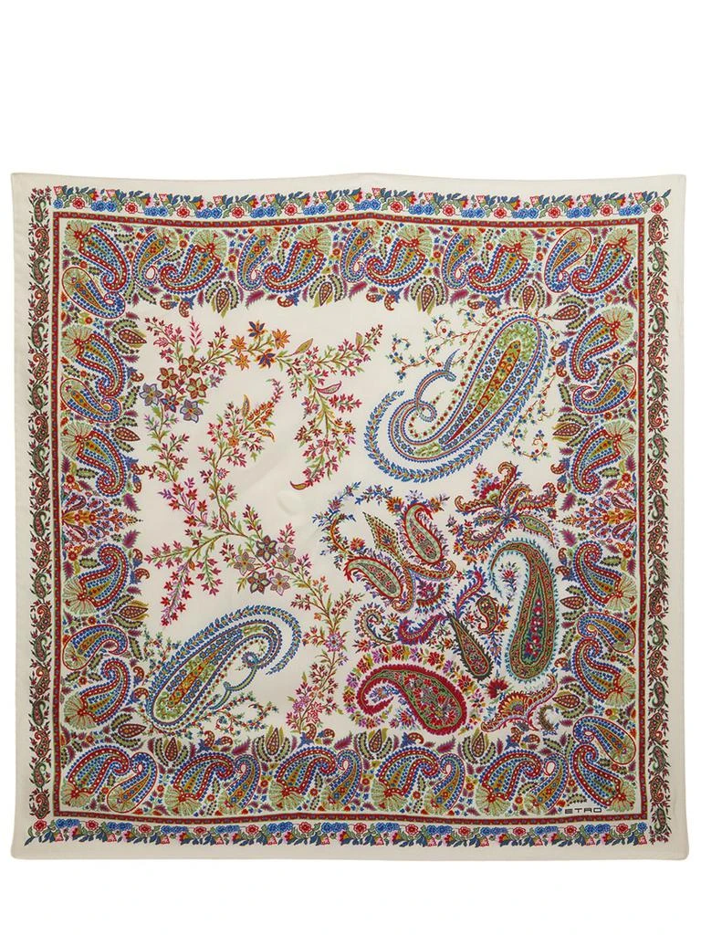ETRO Turandot Printed Silk Scarf 1