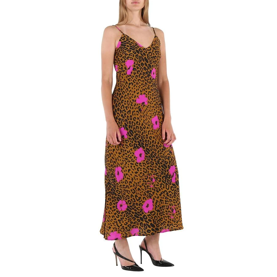 GEORGIA HARDINGE GEORGIA HARDINGE - Fossil Shirred Metallic Chiffon Maxi  Dress - Ivory - UK 6 - Moda Operandi - Dresses & Skirts - BeyondStyle