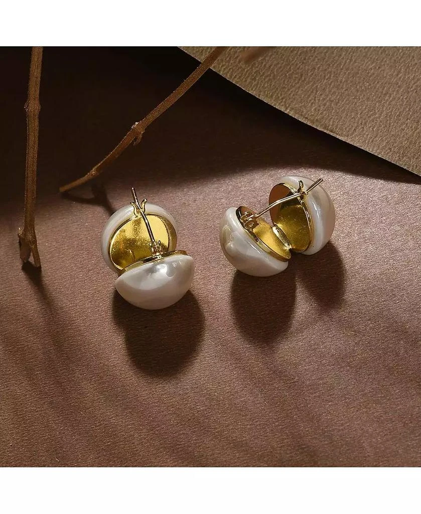 SOHI Pellet Stud Earrings 4