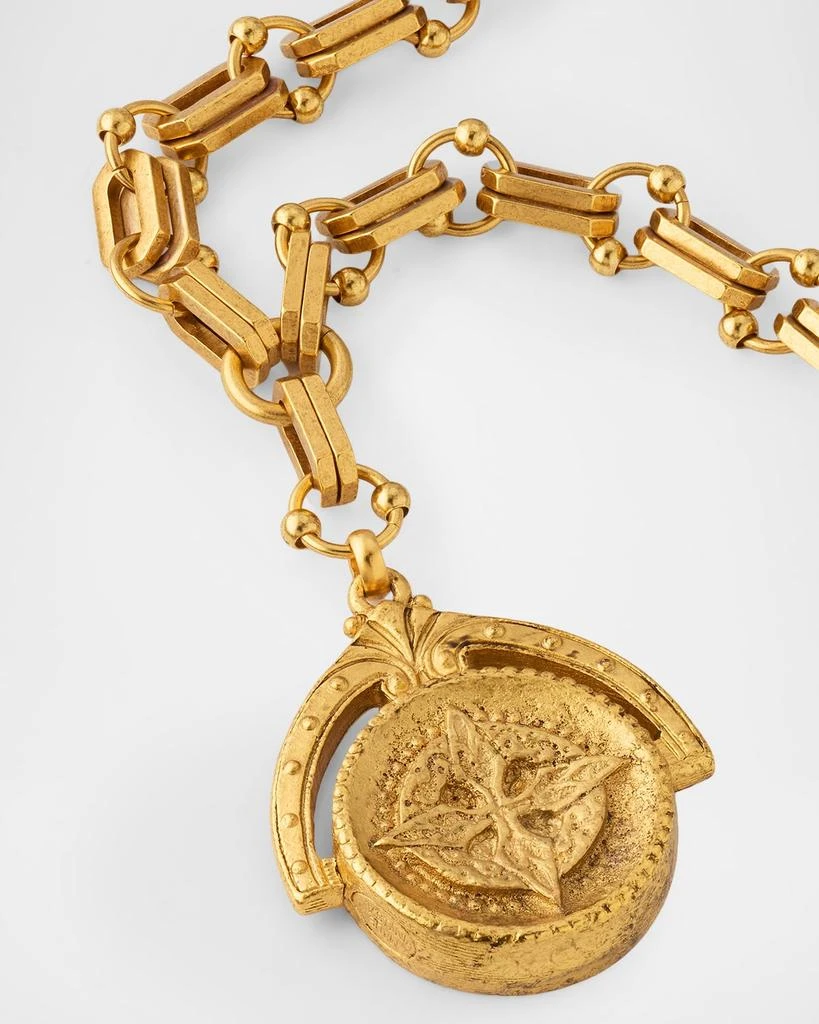 Elizabeth Cole Shavon Pendant Chain Necklace 3