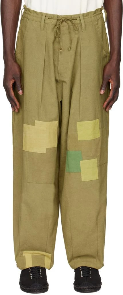 Story mfg. Khaki Lush Carpenter Trousers 1