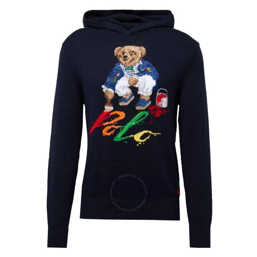 Polo Ralph Lauren Polo Bear Intarsia Hooded Sweater 1