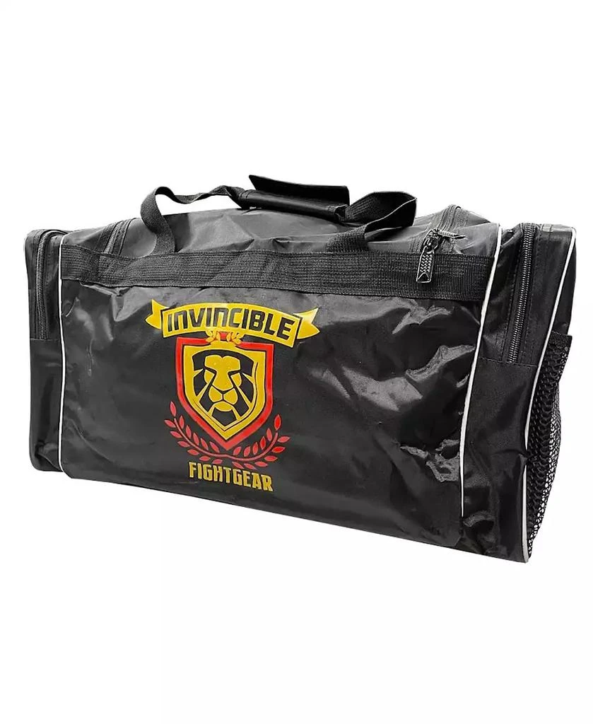 Amber Sports Invincible Hold-All Gym Bag, Breathable Duffle Mesh Bag for Boxing, MMA, Kickboxing, Wrestling 
Sports, Waterproof 
Rip-Stop Nylon – Medium, 21 Inch 4