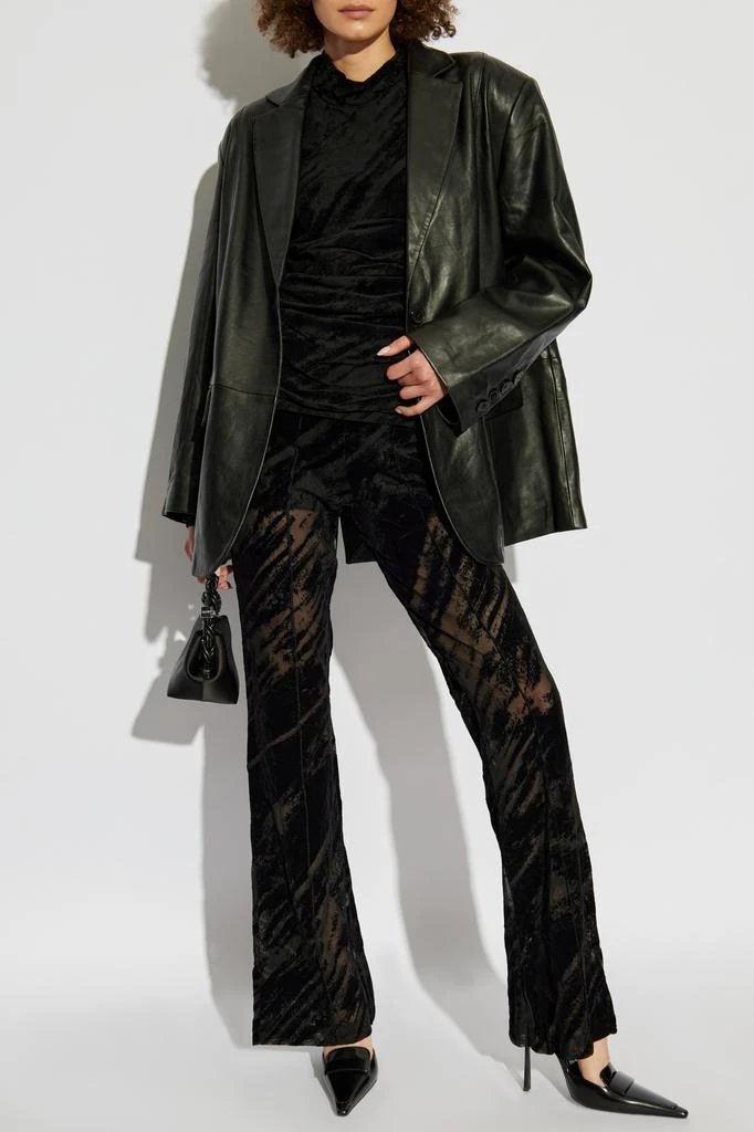 Gestuz Leather blazer Blakelygz 2