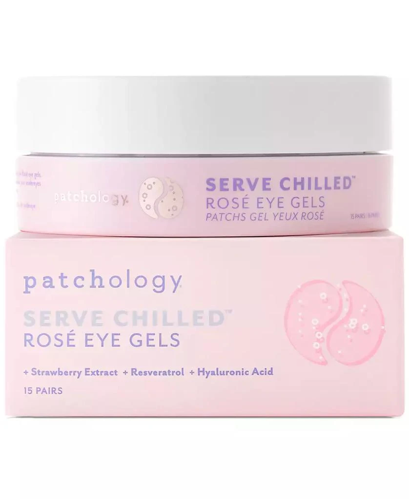 Patchology Serve Chilled Rosé Eye Gels, 15 pairs 10