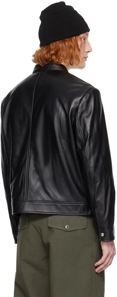 Dunst Black Racing Leather Jacket 3