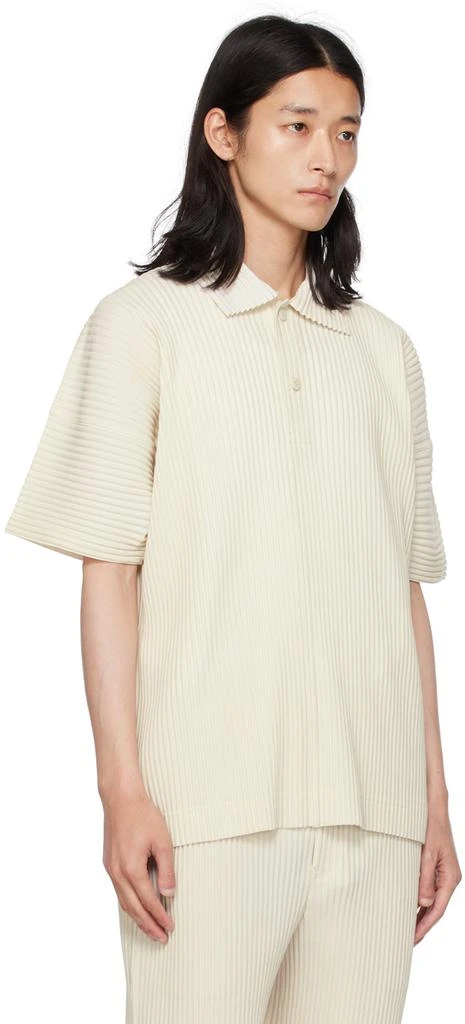 Homme Plissé Issey Miyake Off-White Monthly Color June Polo 2