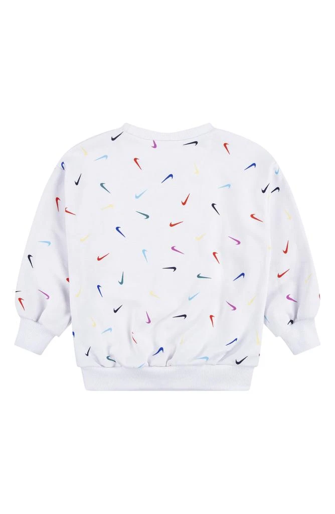 NIKE Kids' French Terry Crewneck Pullover 2