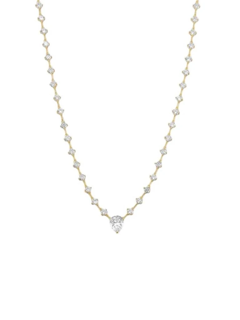 Melinda Maria Omg It's So Cute Necklace In Gold 2