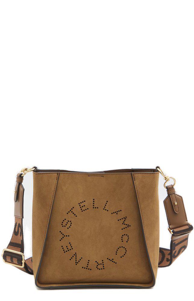 Stella McCartney Stella McCartney Logo Detailed Mini Crossbody Bag