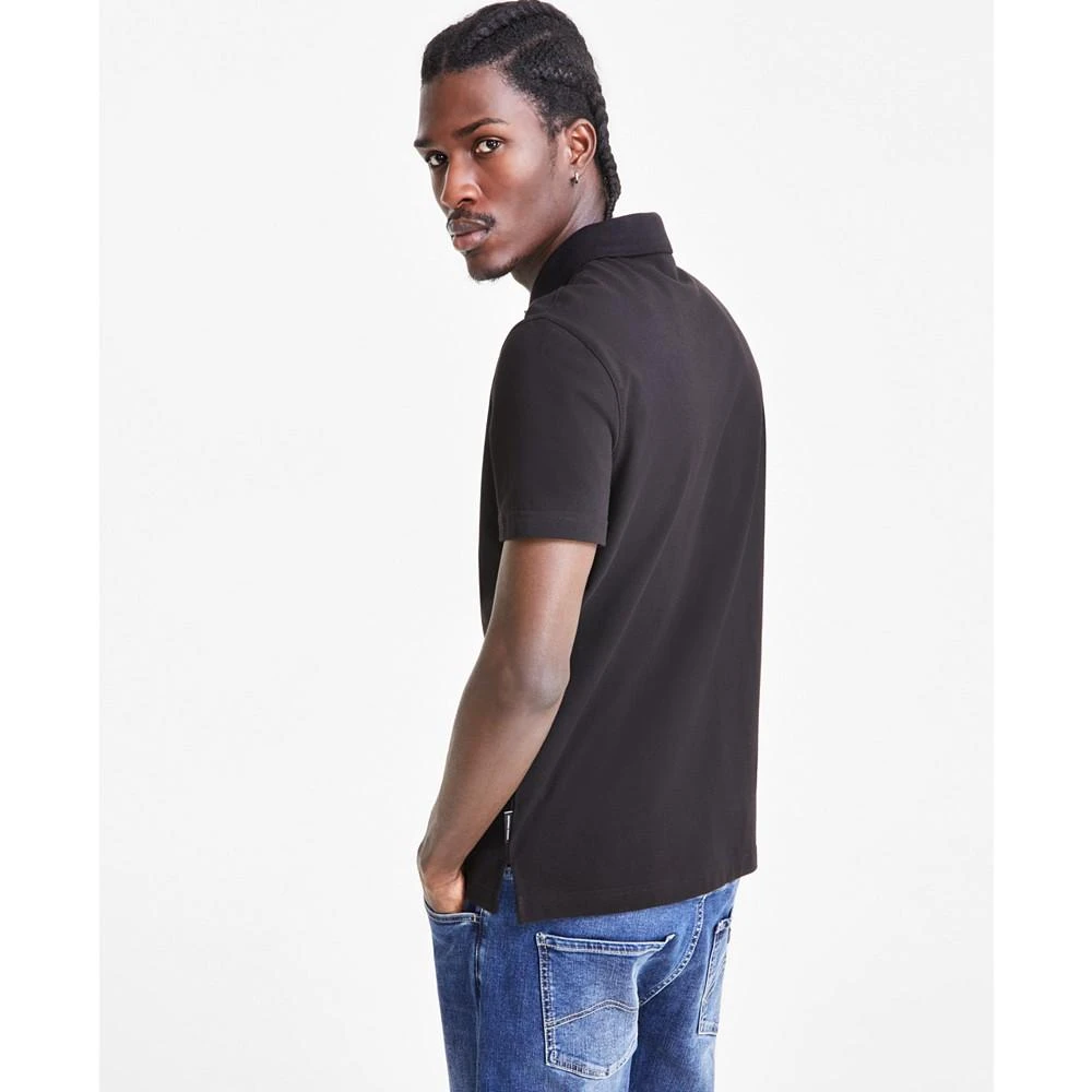 Armani Exchange Men's Short Sleeve Broken Logo Polo Shirt, Created for Macy's 3