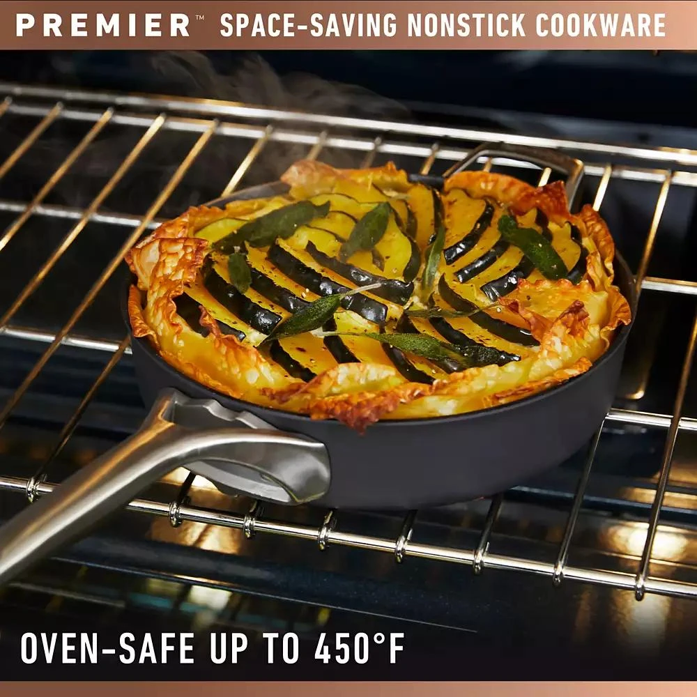 Calphalon Premier 10-pc. Space-Saving Hard-Anodized Nonstick Cookware Set 6